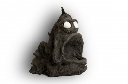 Poisson 2   Sculpture en grès 25cm