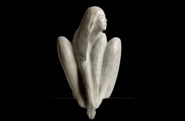 Rêverie  Sculpture bronze 50cm